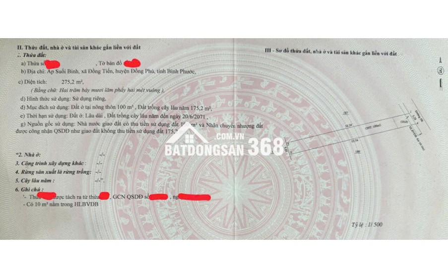 Vốn ban đầu 80 triệu có ngay đất đầu tư tại Đồng Phú - Bình Phước